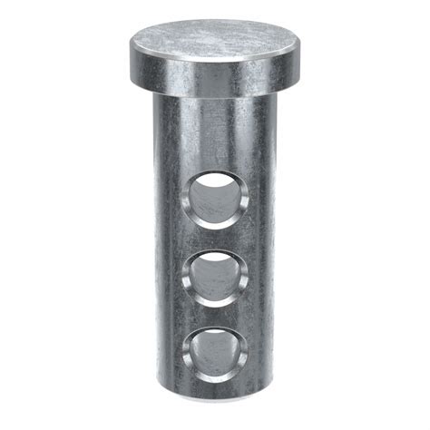 Inch, 3/8 in Pin Dia, Clevis Pin,1 in L,Steel 3/8 in dia,PK10 - 1BAU3 ...