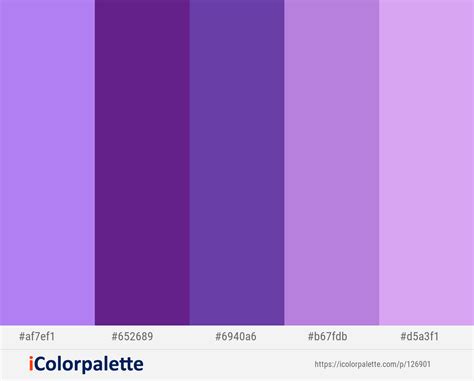 Lavender Color Palette