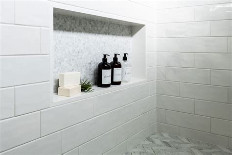 Designing A Shower Niche That's Functional + Pretty