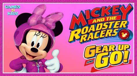 Mickey And The Roadster Racers: Minnie Mouse Racing Game - Disney Junior App For Kids - YouTube