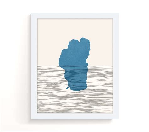 Lake Tahoe Map Lake Tahoe Art Print Lake Cottage Wall Art - Etsy