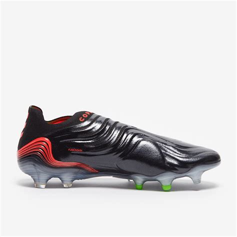 adidas Copa Sense+ FG - Core Black/Solar Red/Team Solar Green - Mens Boots