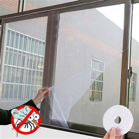 1.3M x 1.5M Self-adhesive Anti-mosquito Invisible Mesh Screen DIY ...