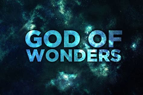 God of Wonders on Vimeo