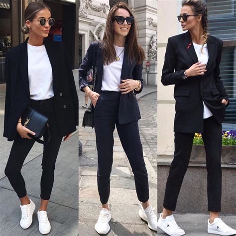 WOMAN STREETSTYLES ️ on Instagram: “1,2 or 3” | Smart casual women ...