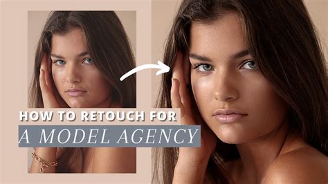 How to Retouch for a Model Agency or Model Portfolio [Beauty Photography Photoshop Tutorial ...