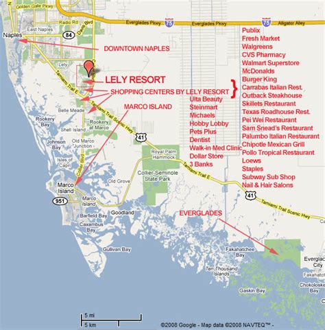 Lely Resort Vacation and Holiday Rentals Naples Florida - Maps ...