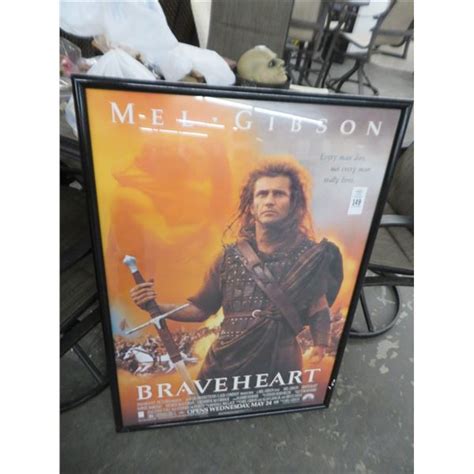 Braveheart Framed Movie Poster