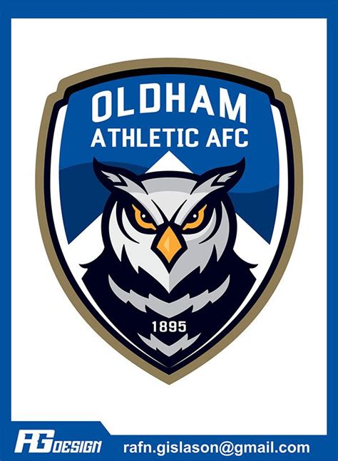 OLDHAM ATHLETIC AFC | Oldham athletic, Oldham athletic afc, Football logo