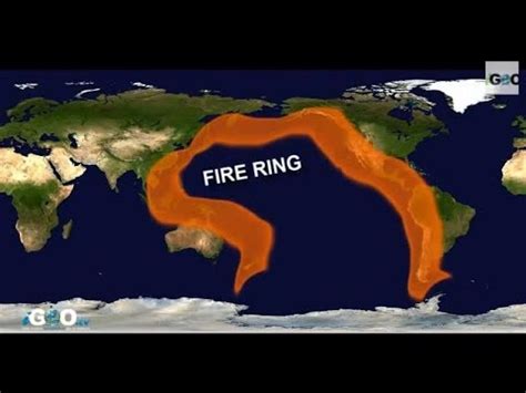 Ring of Fire, 452 Volcanoes Threatens The Pacific: Earthquakes, Tsunamis... [igeoNews] - YouTube