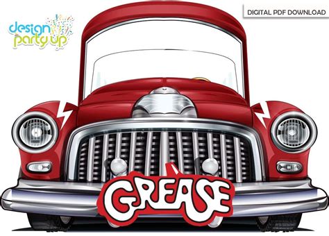 Grease Lightning Car Photo Booth - Etsy in 2023 | Grease theme, Grease ...