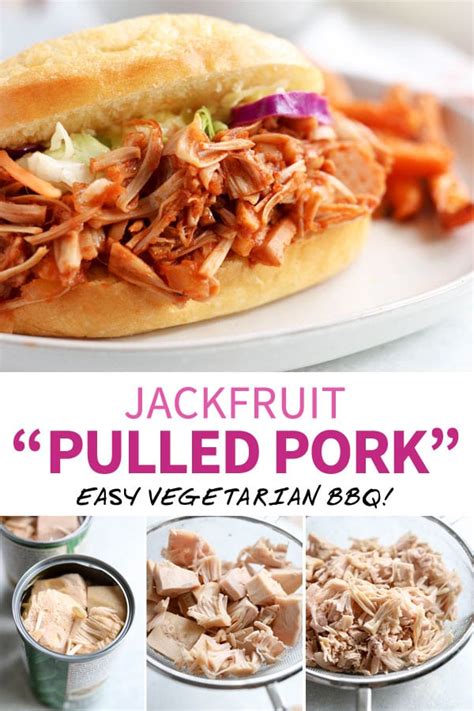 Jackfruit "Pulled Pork" (Vegetarian BBQ!) - Detoxinista