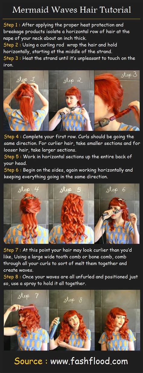 Mermaid Waves Hair Tutorial | Pinterest Tutorials