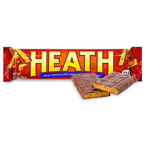 Heath Candy Bars-Milk Chocolate English Toffee Bars-39g