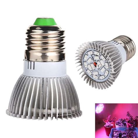 18W E27 LED Grow Light Hydroponic Lighting for Flower Hydroponics ...