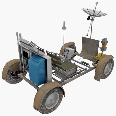 Lunar Rover 3D Model $139 - .3ds .c4d .lwo .ma .obj .max - Free3D