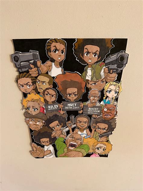 The Boondocks Fan Art Poster - Etsy