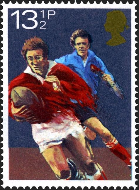 Royal Mail Special Stamps |Rugby | Philately, Uk stamps, Stamp collecting