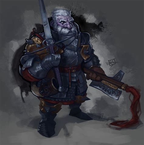 [OC] Thurmond, Duergar fighter ! : DnD | Fantasy dwarf, Dungeons and dragons characters, Fantasy ...