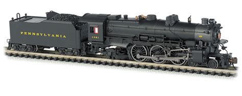 Bachmann N Scale Standard Line K4 4-6-2 Steam Locomotive, with Sound ...