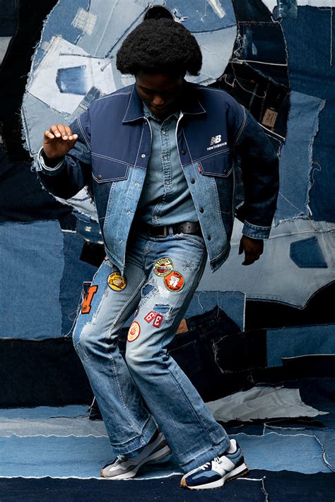 Levi's New Balance 327 Denim Release Date - Sneaker Bar Detroit