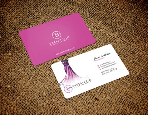 Feminine, Modern, Womens Clothing Business Card Design for a Company by ...