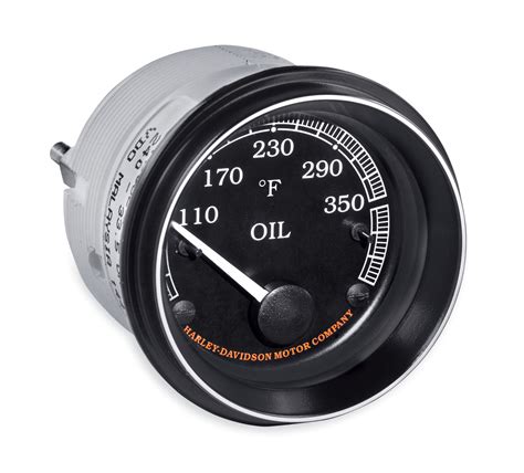 Fairing Mount Oil Temperature Gauge - Fahrenheit - 70900283 | Harley-Davidson USA