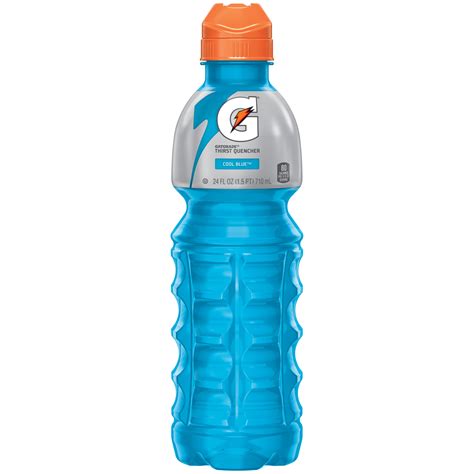 Gatorade G Series Cool Blue Sports Drink 24 FL OZ PLASTIC BOTTLE - Food ...