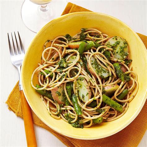 Spaghetti Genovese Recipe - EatingWell