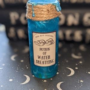 Potion of Water Breathing Color Changing Potion Dnd Potion - Etsy