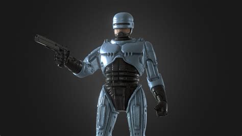 ROBOCOP INSPIRITED FIGURE - 3D model by Masterclip3D (@masterclip ...