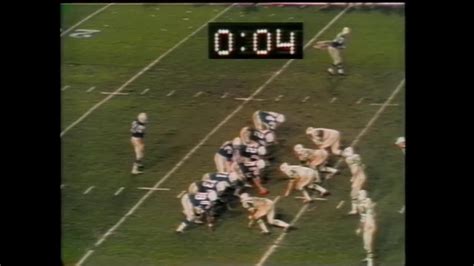 Watch the Final Play of Super Bowl III