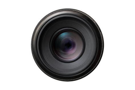 Black camera lens isolated on a transparent background 22218987 PNG