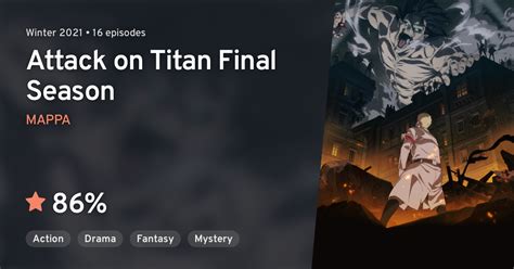 Shingeki no Kyojin: The Final Season (Attack on Titan Final Season ...