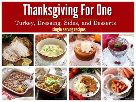 Thanksgiving For One Recipes - One Dish Kitchen