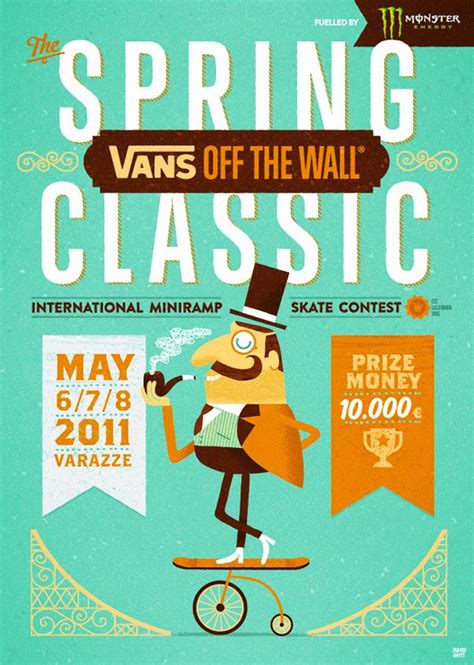 Vans Off The Wall Spring Classic 2010-2013 by Mauro Gatti, via Behance | Off the wall, Vans off ...