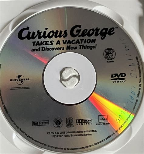 Curious George DVD Disc #1 by ALEXLOVER366 on DeviantArt