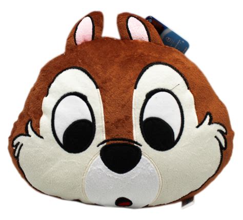 Disney's Chip 'n' Dale Surprised Face Chip Small Plush Pillow - Walmart ...