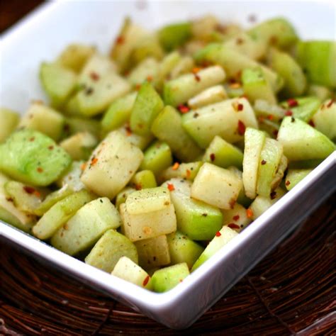 Chayote Squash With Red Peppers and Ginger Recipe - Allrecipes.com