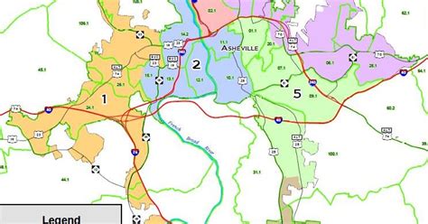 NC Legislature moving to draw Asheville council districts this year