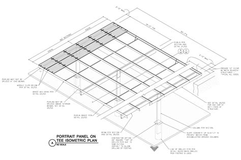 Solar Panel Detail Drawing