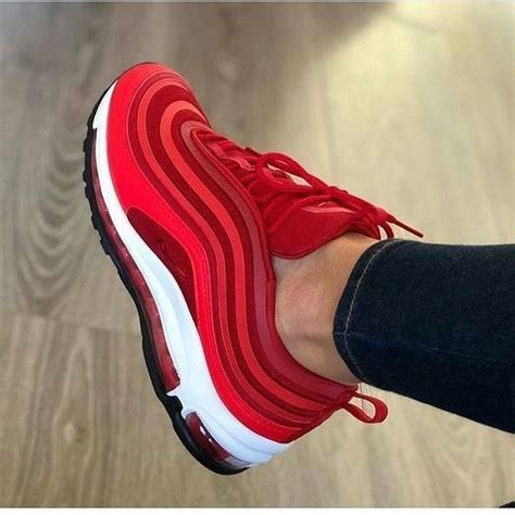 Red sneakers image by bxtchtales on s h o e g a m e | Nike shoes women, Cute sneakers