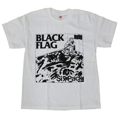 Black Flag Punk Band T-Shirt EL1N