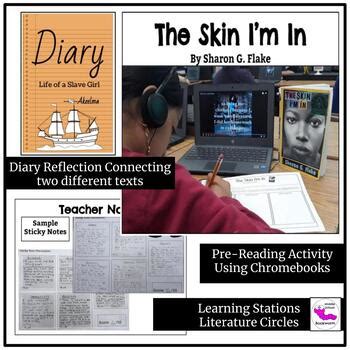 The Skin I'm In Novel Study Bundle by Middle School Bookworm | TpT