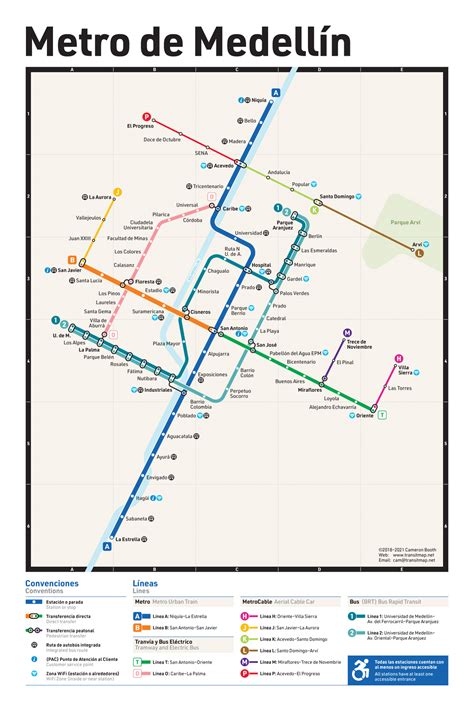 Metro de Medellín – Transit Maps Store