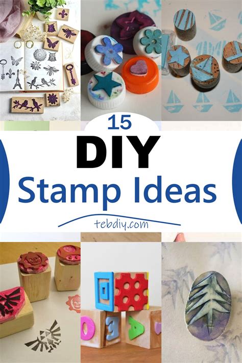 15 Creative And Easy DIY Stamp Ideas - Teb DIY