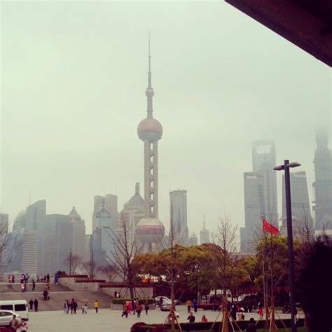 Shanghai skyline from the Bund.. | Shanghai skyline, Skyline, Seattle ...