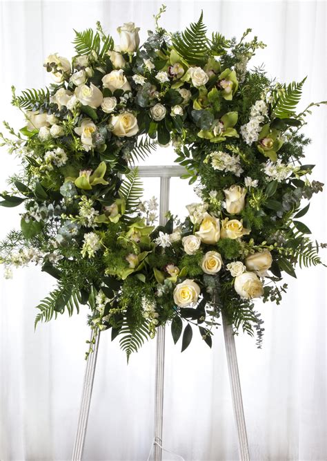 FUNERAL STANDING WREATHS - Robin Wood Flowers