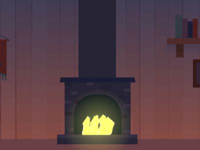 Fireplace by Reetta on Dribbble