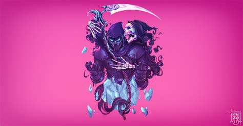 Grim Reaper illustration, artwork, Video Game Art, video games, Mortal ...